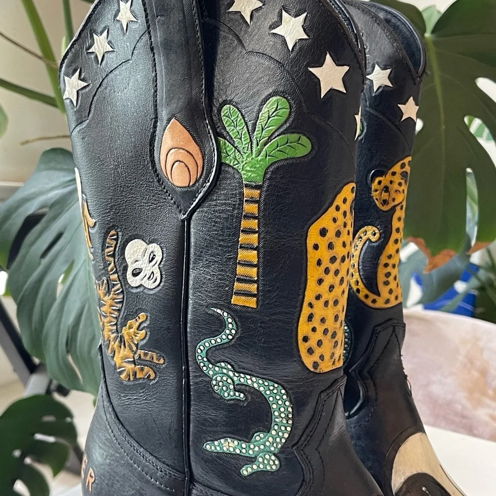 Brother Vellies yin Yang cowboy boot - Picture 5 of 10